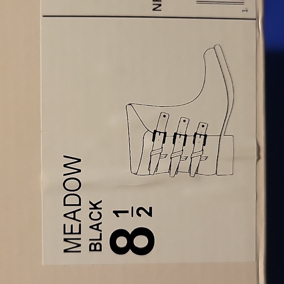 Black Not Rated Buckle Accent Boots - Picture 6 of 6